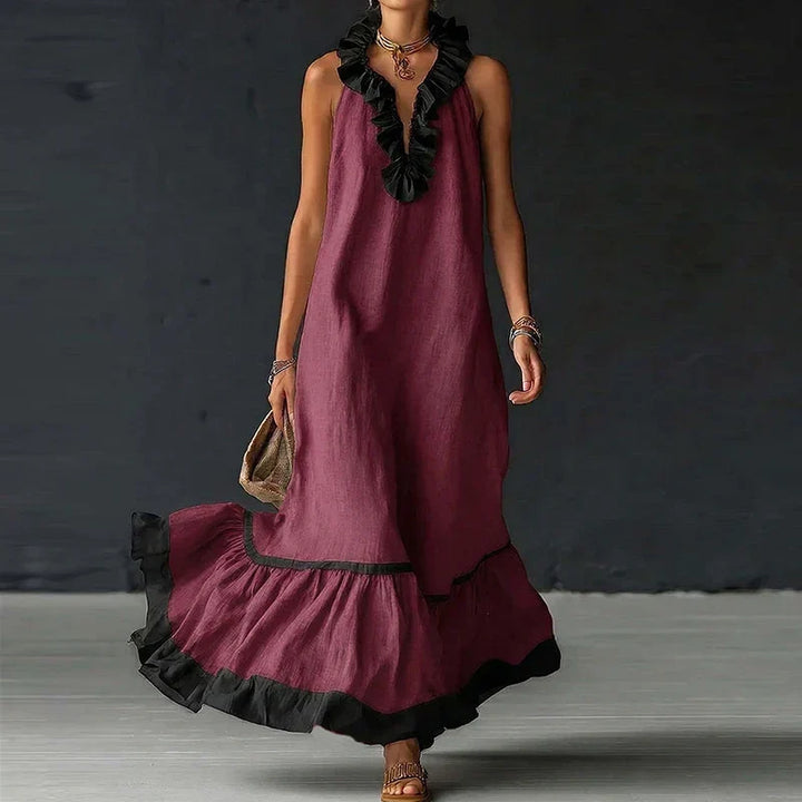 Jade | Women's Sleeveless Ruffle Dress