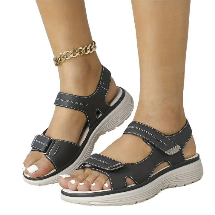 Cushioned Sandals for Women – Stylish Comfort & Adjustable Fit