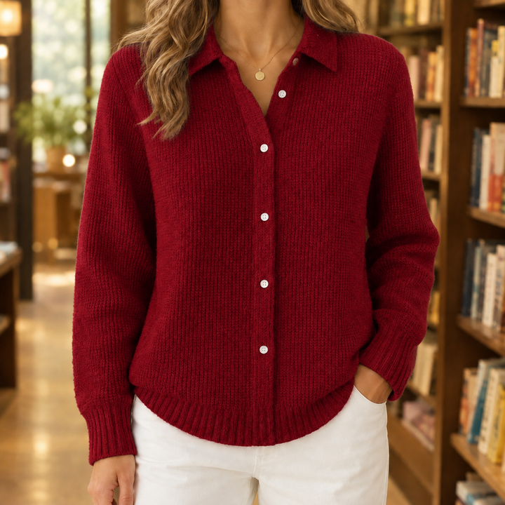 Sabina-Skye Collared Jumper