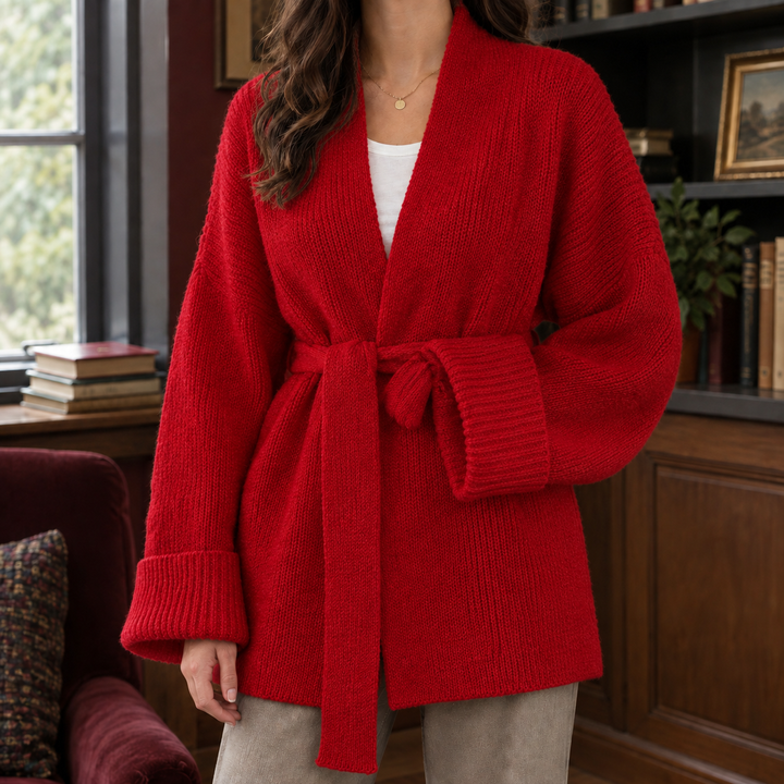 Michelle-Jade Belted Cardigan